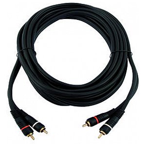 Omnitronic Kabel RCA CC-100 2x2 RCA-plugs 10m HighEnd 1/3