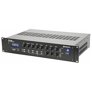 Adastra RM1202 Mixer-amp 2 x 120W + USB/SD/FM/BT, wzmacniacz miksujący 1/3