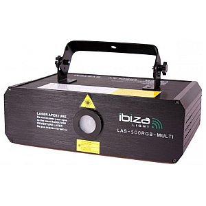 Ibiza Light LAS500RGB-MULTI, laser 1/4