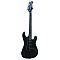 Dimavery ST-203 E-Guitar, gothic-black, gitara elektryczna