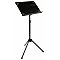 IHOS IS715-MUSIC STAND Aluminiowy stojak na nuty 80-130cm, blat 48x33,6cm z regulacja kąta nachylenia