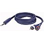 DAP FL35 - Kabel Stereo Jack  > 2 RCA Male L/R 3 m