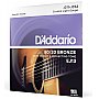 D'Addario EJ13 80/20 Bronze Struny do gitary akustycznej, Custom Light, 11-52