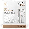 D'Addario Select Jazz Unfiled Stroiki do Saksofonów Altowych, Strength 3 Medium, 10-szt. 3/3