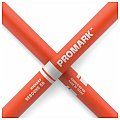 ProMark Rebound 5B Painted Orange Hickory Pałki perkusyjne Acorn Wood Tip 5/5