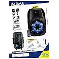 Karma BX 5210LED Głośnik aktywny 160W MP3, Bluetooth, radio, pilot 10" 4/5