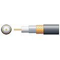mercury Kabel koncentryczny piankowy PE z oplotem miedzianym RG59B/U - 100m Czarny 2/2