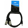 Accu Cable AC-J3S-2XM / 3 Adapter 3,5 Jack Stereo do 2x XLR m 2/2