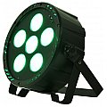 Reflektor PAR LED QTX RGB+UV PAR180 High Power RGB+UV + remote 7/9
