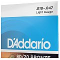 D'Addario EJ36 12-String Bronze Struny do gitary akustycznej, Light, 10-47 4/4