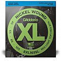 D'Addario EXL165SL Nickel Wound Struny do gitary basowej, Custom Light, 45-105, Super Long Scale 2/3