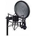 LD Systems DSM 400 - Microphone Shock Mount with Pop Filter 2/5