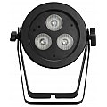 EUROLITE Zewnetrzny reflektor LED IP65 PAR 3x8W QCL spot 3/5