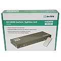 avlink HSS24 HDMI 4K Switch/Splitter 2x4 8/9
