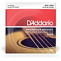 D'Addario EJ39 12-String Phosphor Bronze Struny do gitary akustycznej, Medium, 12-52 2/4