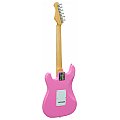 Dimavery ST-203 E-Guitar, pink, gitara elektryczna 2/3