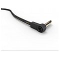 Adam Hall K4 IRR 0080 FLM - Flat Audio Cable, 6.3 mm Mono Gold Plug, 0.8 m 7/8