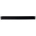OMNITRONIC Panel rack 19" Z-19U-shaped, steel, black 1U 2/3