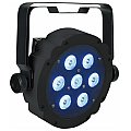 Showtec Compact Par 7 Tri RGB, Black Reflektor LED PAR 7/9