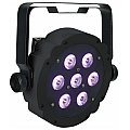Showtec Compact Par 7 Tri RGB, Black Reflektor LED PAR 8/9
