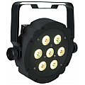 Showtec Compact Par 7 Tri RGB, Black Reflektor LED PAR 9/9