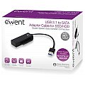 EWENT - USB 3.1 to 2.5"/3.5" SATA ADAPTER do SSD/HDD 3/3