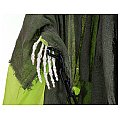 EUROPALMS Figurka na Halloween szkielet z zieloną peleryną, animowany, 170cm 3/5