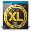 D'Addario EXL180 Nickel Wound Struny do gitary basowej, Extra Super Light, 35-95, Long Scale 2/3