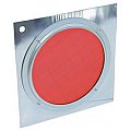 Eurolite Red dichroic filter silver frame PAR-56 2/2