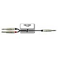 Omnitronic Cable AK-30 6,3 plug stereo/2x6,3 plug 3m 4/4