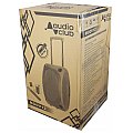 Audio Club MOOV 12 Kolumna mobilna z akumulatorem, 2x mikrofon bezprzewodowy, Bluetooth, MP3, FM 12" 700W 3/4
