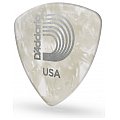 D'Addario White Pearl Celluloid Kostki gitarowe, 10 szt., Light 0.50mm, szerokie 2/2