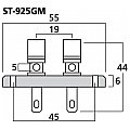 MONACOR ST-925GM Terminal głośnikowy 2/2
