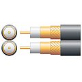 mercury Podwójny kabel koncentryczny Twin PE 100U z oplotem CCA - 100 m czarny 2/2