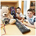 MQ 601 UFB KEYBOARD klawisze organy z mikrofonem dla dzieci, 61 klawiszy, USB, BT, FM 7/8