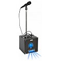 Party Light&Sound Aktywny zestaw karaoke z efektem LED, mikrofonem i statywem 2/6