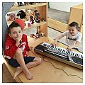 MQ 001 UF KEYBOARD klawisze organy z mikrofonem dla dzieci USB MP3 radio, 61 klawiszy 9/10