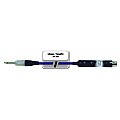 Omnitronic Cable AC-03 XLR(f)/Jack plug mono, 30cm 3/4