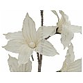 EUROPALMS Clematis Branch (EVA), sztuczny kwiat, biały 2/4