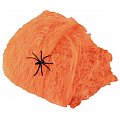 EUROPALMS Dekoracje na Halloween pajęczyna pomarańczowa 100g 2/2