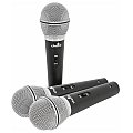 Chord DM03X set of 3 dynamic microphones, zestaw mikrofonów dynamicznych 2/4