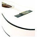 Dimavery AC-303 classical guitar 3/4, white, gitara klasyczna 3/3