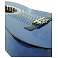 Dimavery AC-303 classical guitar 3/4, blue, gitara klasyczna 3/3