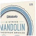 D'Addario EJ73 Struny do mandoliny, Phosphor Bronze, Light, 10-38, 3 komplety 4/4