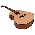 DIMAVERY STW-50 Western Guitar, natur, Gitara akustyczna mini Jumbo - naturalna 3/3
