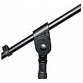 Gravity MS 2211 B - statyw mikrofonowy, Short Microphone Stand With Round Base And 1-Point Adjustment Boom 4/5