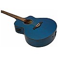 DIMAVERY STW-50 Western Guitar, blau, Gitara akustyczna mini Jumbo - niebieska 3/3