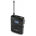Zestaw mikrofonowy bezprzewodowy 2x bodypack UHF Vonyx WM62B 6/9