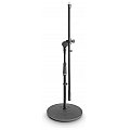 Gravity MS 2221 B - statyw mikrofonowy, Short Microphone Stand With Round Base And 2-Point Adjustment Boom 2/5