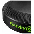 Gravity FD SEAT 1 - Okrągły stołek dla muzyków, składany, z regulacją wysokości 6/9